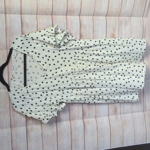 Madewell Lightspun Ruffle-sleeve Babydoll dress